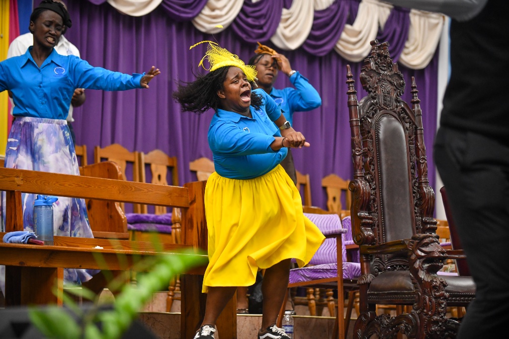 Church Congregation — Worship Service