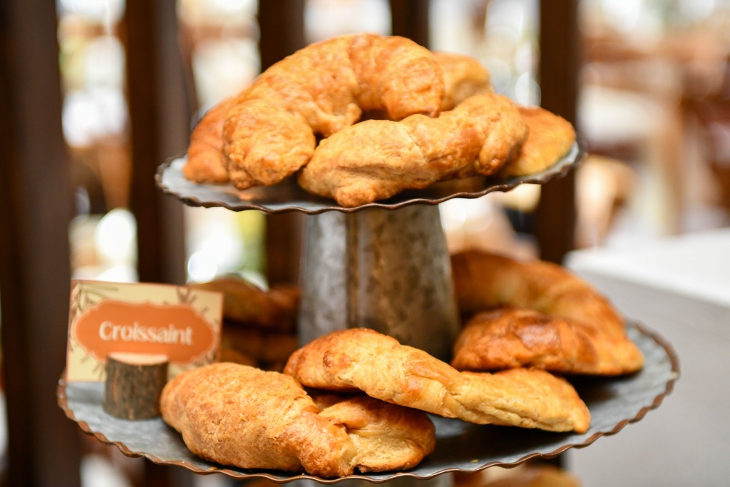 Broken Plate Brunch — Croissant Tower