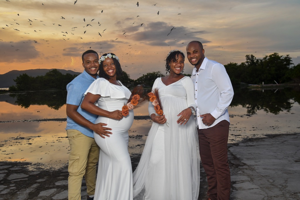 Maternity — Sunset Couples at the Water